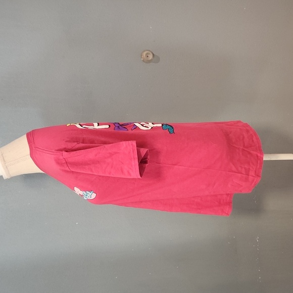 Blessed Girl Pray Believe Receive Bow Detail Feminine 100% Cotton Tee Shirt - Picture 6 of 8